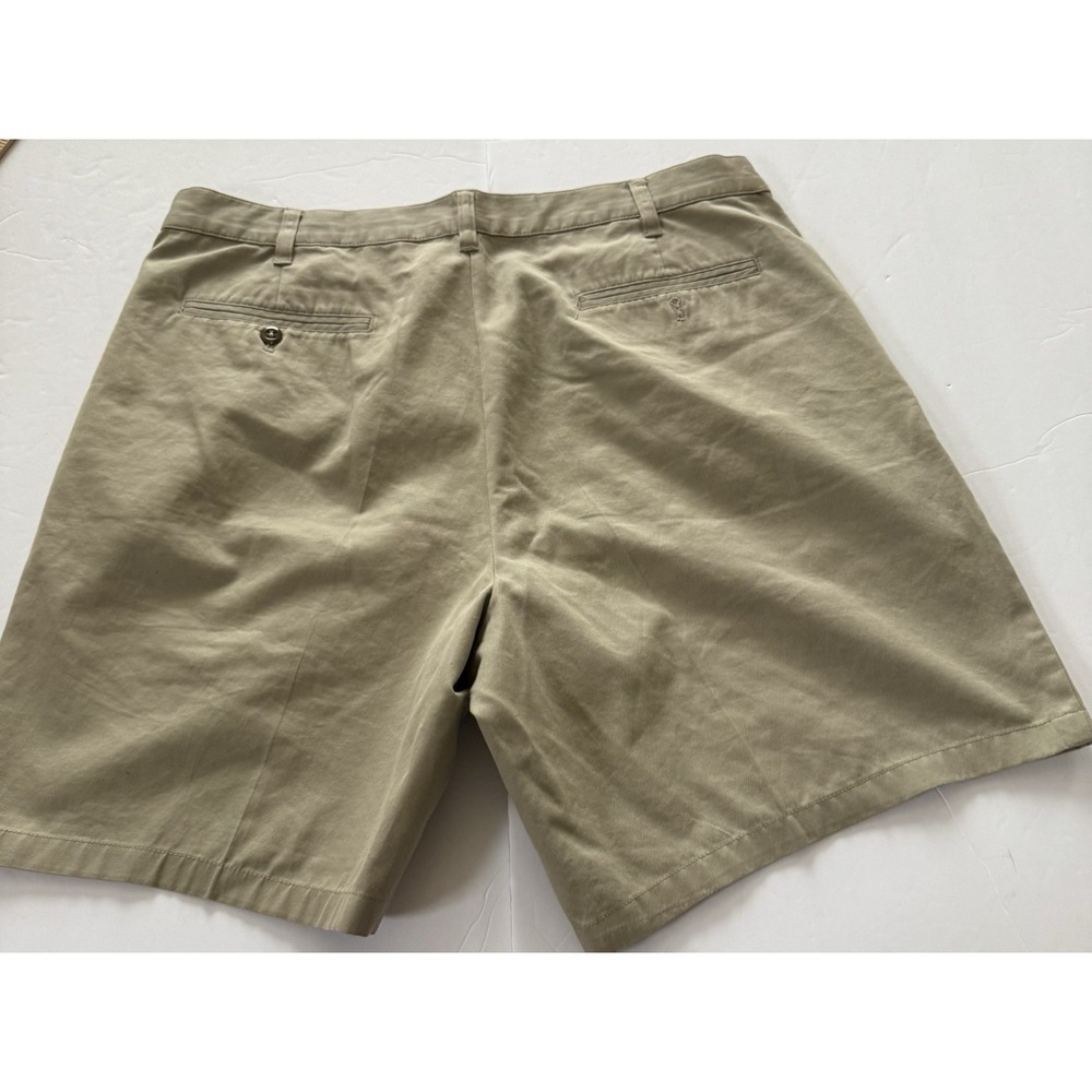 DKNY Shorts Size 36 Beige Modern Classic Khaki Lightweight - Picture 6 of 6